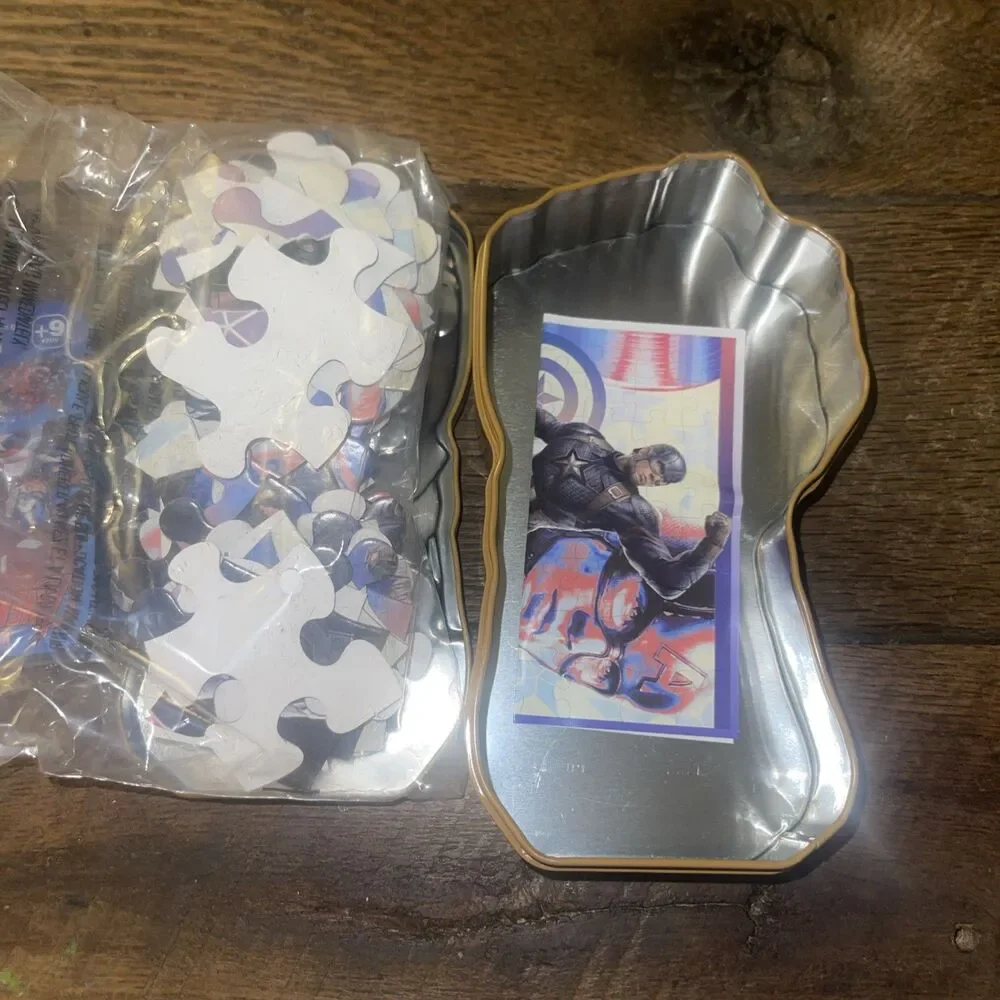 Marvel Avengers 48 Piece Puzzles - 5 In X 7  & 15 In X 11 When Puzzle Complete